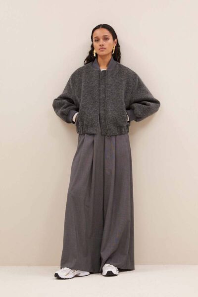 Aleksi jacket dark grey By-Bar Amsterdam