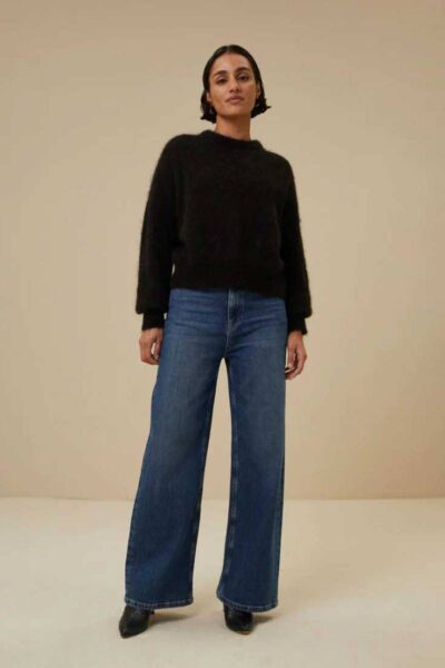 Sonny eco pullover black By-Bar Amsterdam