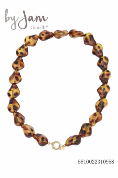 By Jam Gioielli kettingen brown melee