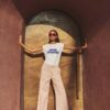 Thelma super trouper top offwhite By-Bar Amsterdam