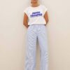 Thelma super trouper top offwhite By-Bar Amsterdam - Afbeelding 5