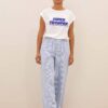 Thelma super trouper top offwhite By-Bar Amsterdam - Afbeelding 6