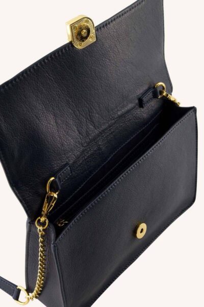 Violet bag navy blue By-Bar Amsterdam