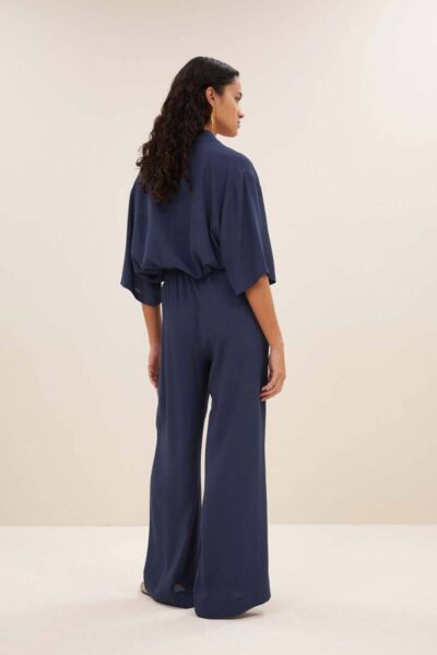 Benji viscose pants winter blue By-Bar Amsterdam