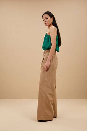 Stella blouse bright green By-Bar Amsterdam