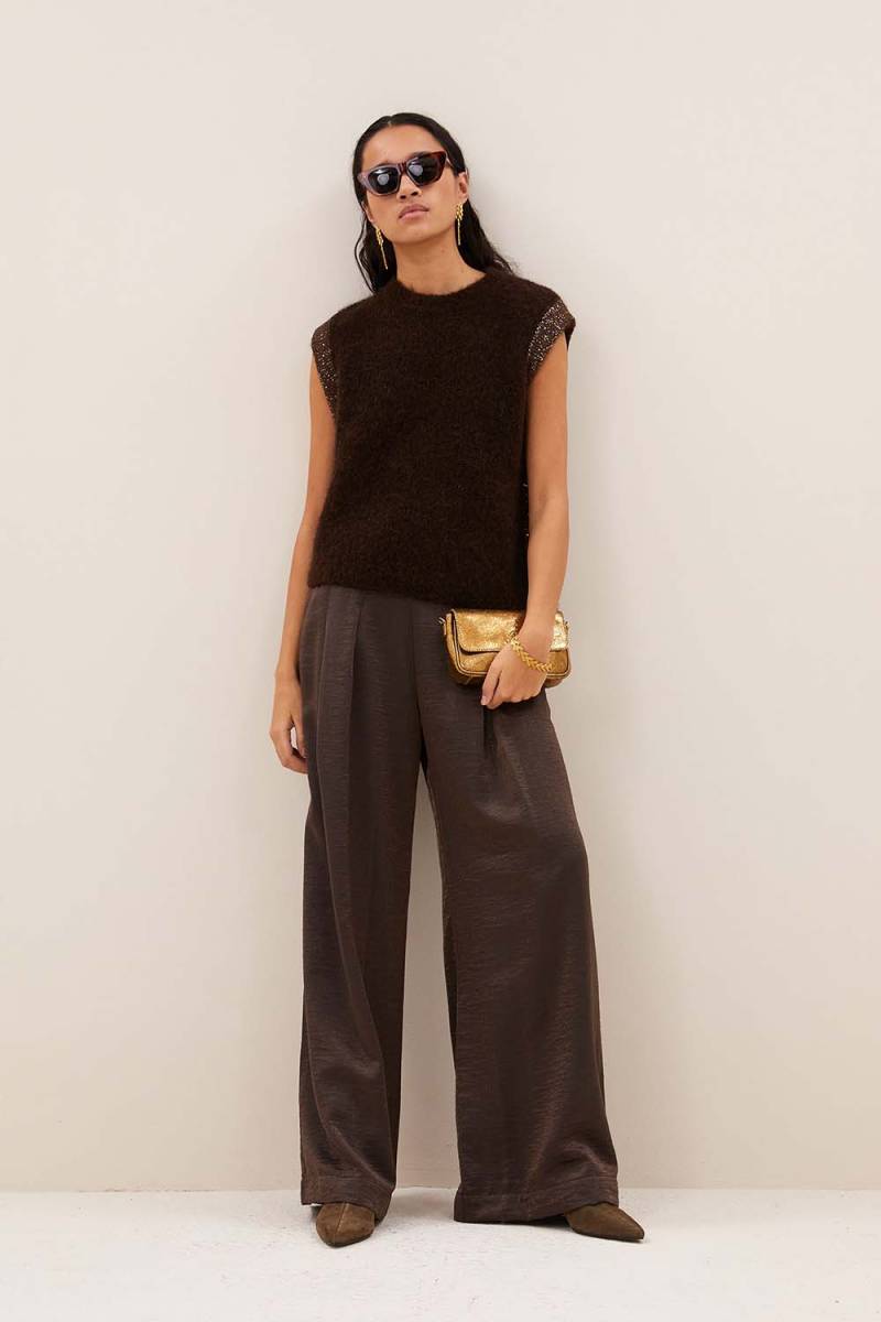 Lodi metallic pants bronze By-Bar Amsterdam - Afbeelding 2