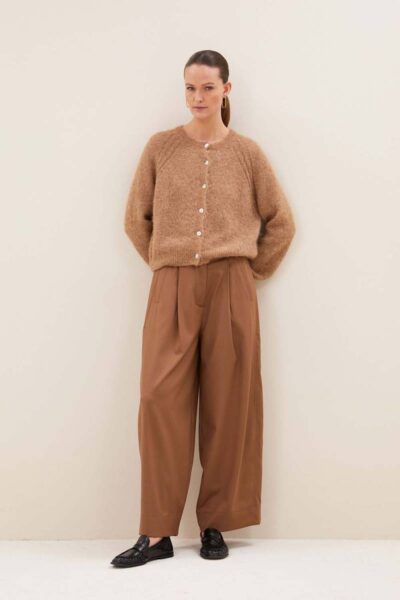 Jule camel pants camel By-Bar Amsterdam