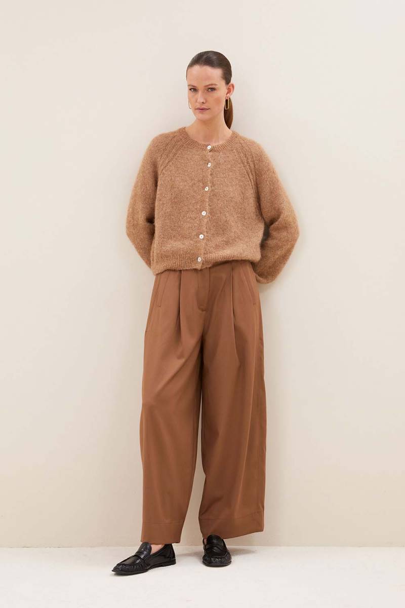 Jule camel pants camel By-Bar Amsterdam - Afbeelding 2