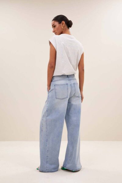 Thelma mirror top light grey mel. By-Bar Amsterdam