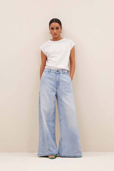 Thelma mirror top light grey mel. By-Bar Amsterdam