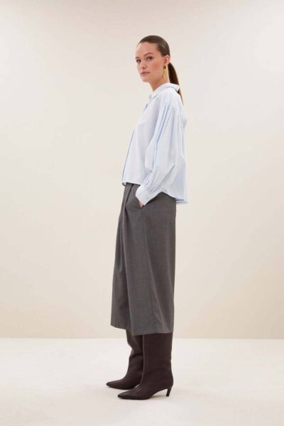 Mowi bermuda shorts dark grey By-Bar Amsterdam