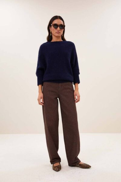 Kyoto pullover midnight By-Bar Amsterdam
