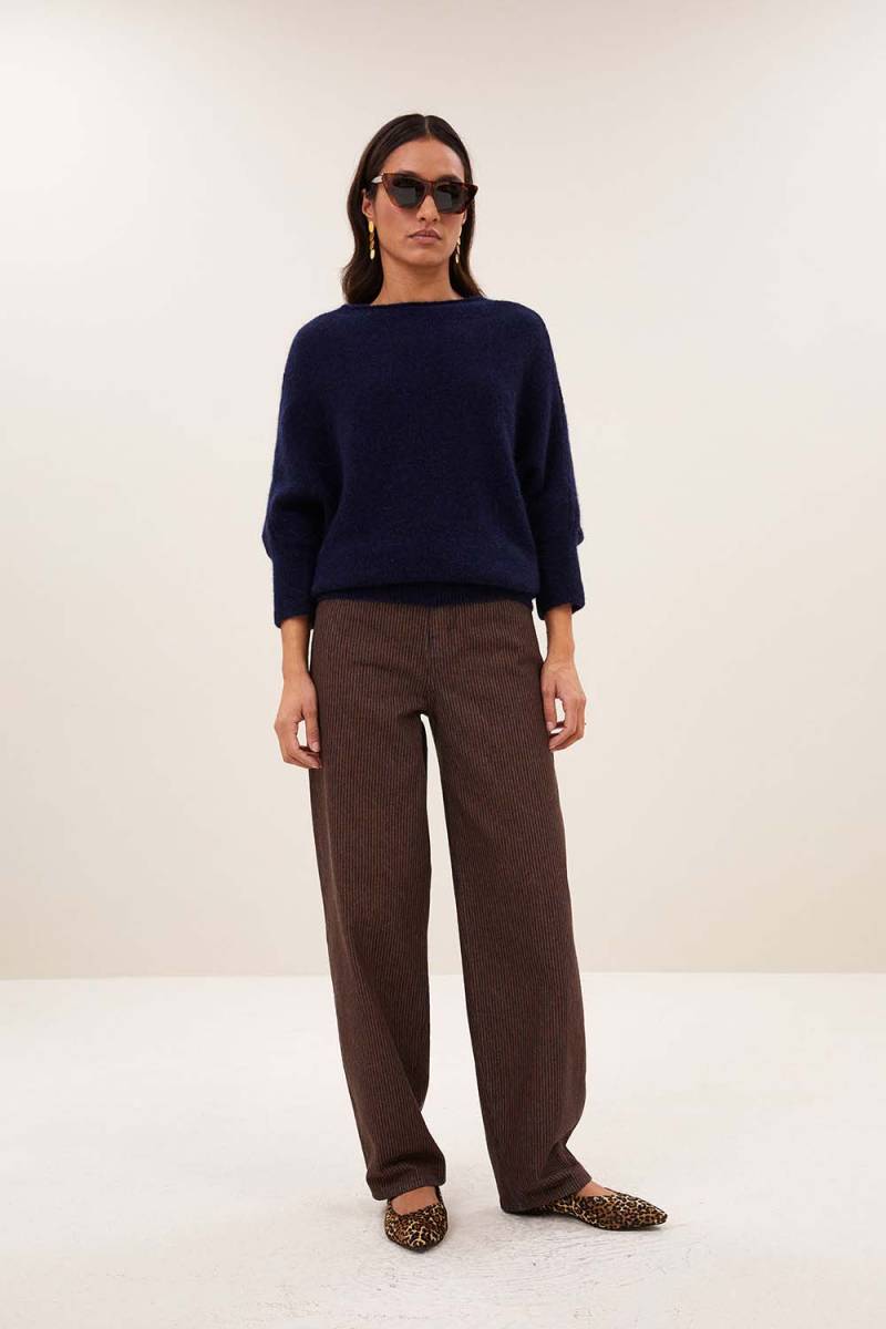 Kyoto pullover midnight By-Bar Amsterdam - Afbeelding 2