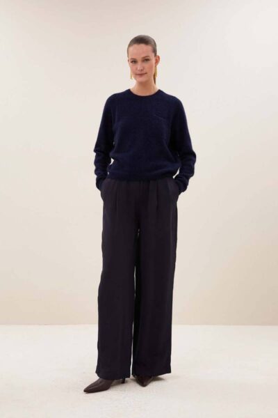 Polly pullover midnight By-Bar Amsterdam