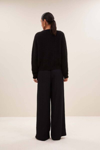 Cleo cardigan black By-Bar Amsterdam