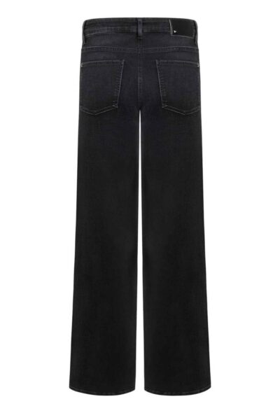 Aimee silent mid used black denim Cambio