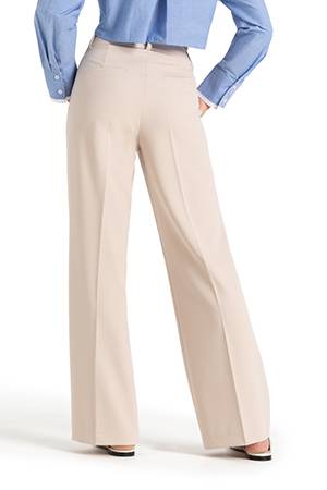 Amelie stretch microstructure greige Cambio