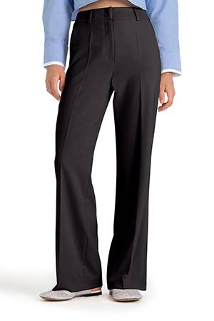 Amelie stretch microstructure black Cambio