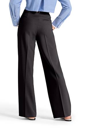 Amelie stretch microstructure black Cambio
