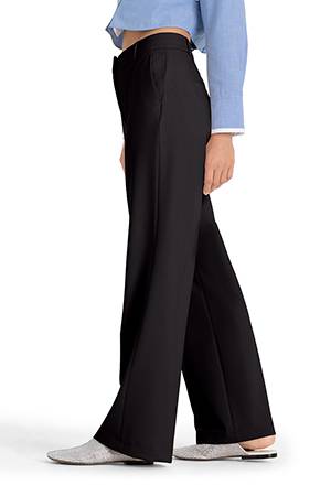 Amelie stretch microstructure black Cambio