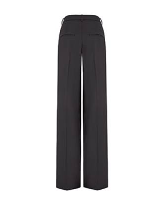 Anny drapey lightweight wool black Cambio