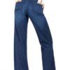 Aimee mid ink used blue denim Cambio - Afbeelding 4