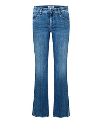 Paris flared medium contrast blue denim Cambio