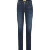 Piper long dark used wash blue denim Cambio - Afbeelding 4