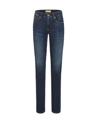Piper long dark used wash blue denim Cambio