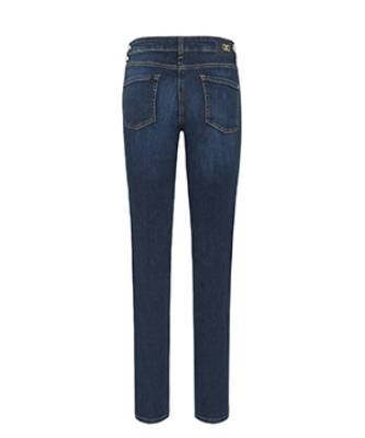 Piper long dark used wash blue denim Cambio