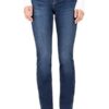 Piper long dark used wash blue denim Cambio