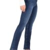 Piper long dark used wash blue denim Cambio - Afbeelding 2