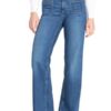 Tess wide leg winter dark used blue denim Cambio