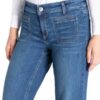 Tess wide leg winter dark used blue denim Cambio - Afbeelding 3