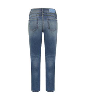 Parla seam vintage scratched blue denim Cambio