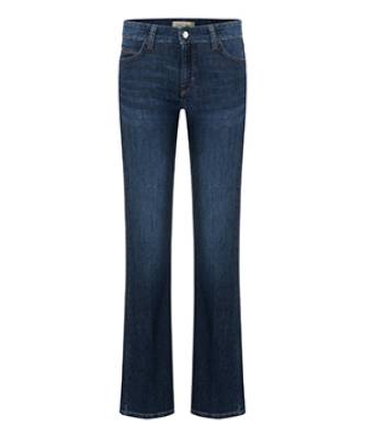 Paris flared blue denim dark used wash Cambio