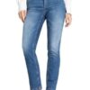 Parla seam daily worn mid used blue denim Cambio