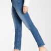 Parla seam daily worn mid used blue denim Cambio - Afbeelding 3