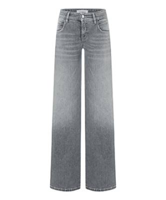 Tess wide leg grey denim Cambio