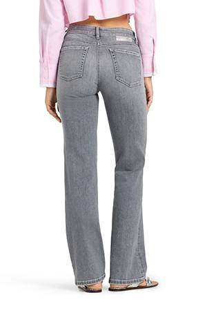 Tess wide leg grey denim Cambio