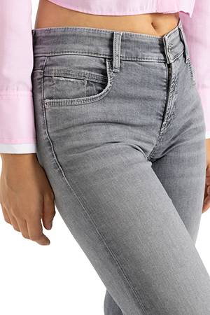 Tess wide leg grey denim Cambio