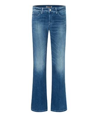 Paris flared shaping used blue denim Cambio