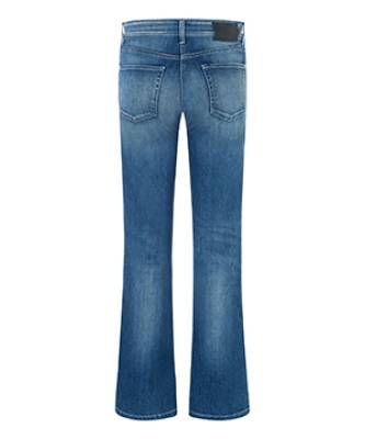 Paris flared shaping used blue denim Cambio