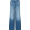 Tess wide leg used contrast blue denim Cambio - Afbeelding 5