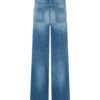 Tess wide leg used contrast blue denim Cambio - Afbeelding 7