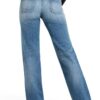 Tess wide leg used contrast blue denim Cambio - Afbeelding 3