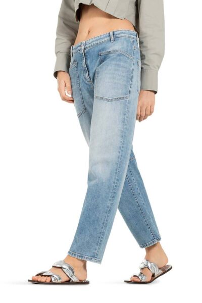 Ocean left bleach blue denim Cambio