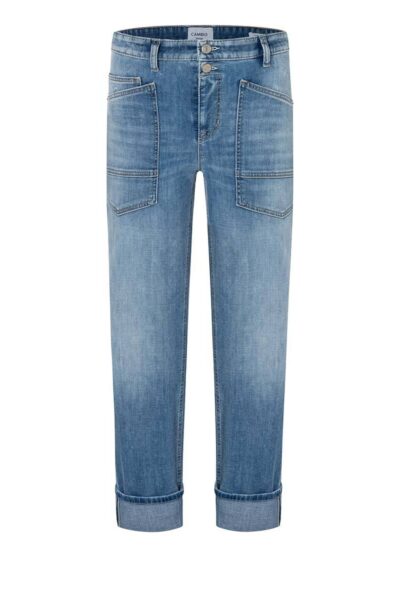Giuli lefthand destroy blue denim Cambio