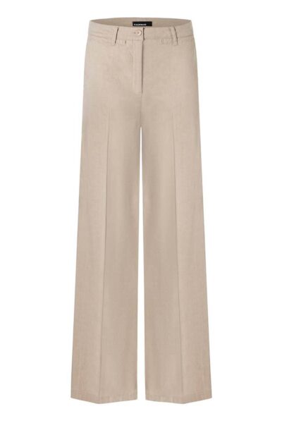 Adrienne summer linen stretch flat white Cambio