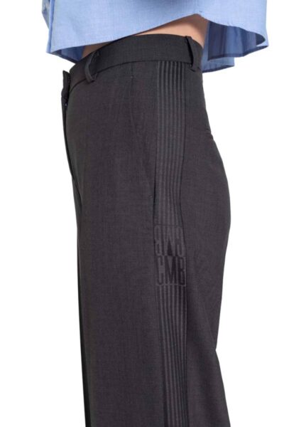 Glam wool tropical melange night shad grey Cambio